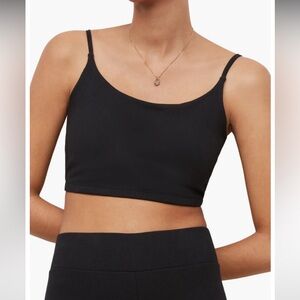 AllSaints Ariel crop top black US 6 UK 10